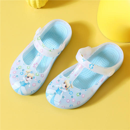 「6款可选！两穿洞洞鞋」儿童洞洞拖鞋 夏女孩小公主耐滑软底小中大女童卡通沙滩凉拖鞋 商品图2