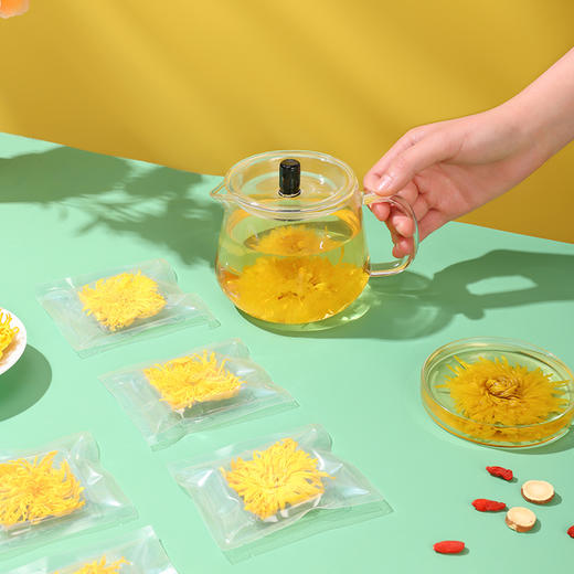 喜善花房 金丝皇菊7.5g(0.5g*15包)/盒 商品图3