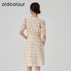 oldcolour2023夏季新款甜美气质小个子短款格纹连衣裙GN21101708 商品缩略图4