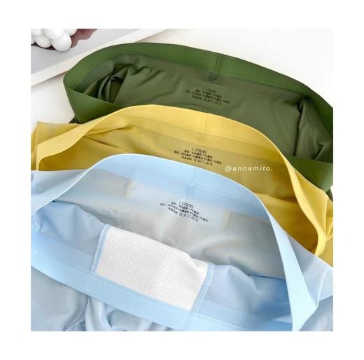 老米优品/3-5天！男士bi备夏日定制款，3条装《超薄网眼冰丝桑蚕丝底档超薄无痕内裤N86024》chao轻薄，chao透气，穿上瘾的宝藏款！NK230419A 商品图9