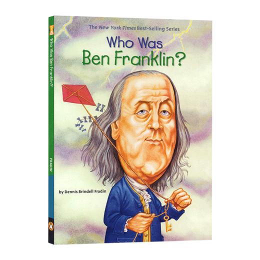 英文原版 Who Was BEN FRANKLIN 谁是本杰明弗兰克林 政治军事领l袖系列 英文版 进口英语原版书籍 商品图1