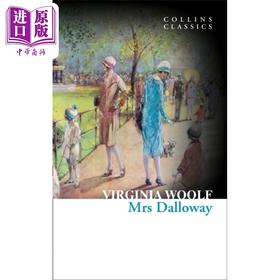 【中商原版】柯林斯经典文学 达洛卫夫人 Collins Classics Mrs Dalloway 英文原版 Virginia Woolf 弗吉尼亚 伍尔夫