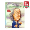 英文原版 Who Was BEN FRANKLIN 谁是本杰明弗兰克林 政治军事领l袖系列 英文版 进口英语原版书籍 商品缩略图0