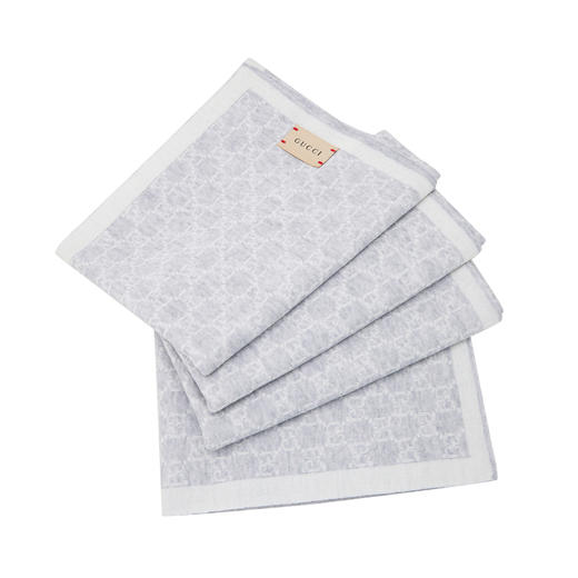 GUCCI 古驰 儿童双面GGlogo印花亲肤透气羊毛毯子四季通用 4178653K200 商品图2