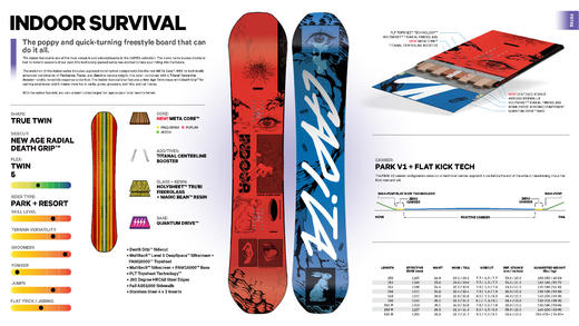 Capita 23-24 【INDOOR SURVIVAL】 FREESTYLE 自由式及公园雪板 154 156 商品图3