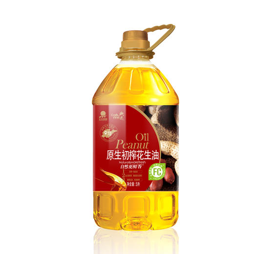 杞冠臻选 | 北大荒·典选 原生初榨花生油5L 商品图0