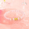 周六福黄金小蝴蝶结手链女足金芙蓉石甜美少女手串送女友礼物 商品缩略图2