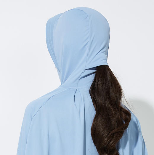 韩国VVC防晒披肩女防紫外线时尚出游骑车户外遮阳外套护脸防晒服 商品图3