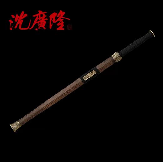定胜汉剑 汉唐横剑冷兵器一体刀剑 花纹钢 龙泉沈广隆宝剑 未开刃 商品图2