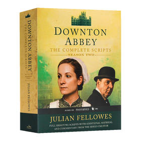 Collins柯林斯 英文原版 Downton Abbey Script Book Season 2 唐顿庄园第二季 电视剧同名小说 英剧剧本 电影原著 英文版 进口英语原版书籍