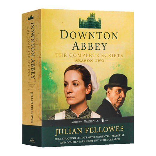 Collins柯林斯 英文原版 Downton Abbey Script Book Season 2 唐顿庄园第二季 电视剧同名小说 英剧剧本 电影原著 英文版 进口英语原版书籍 商品图0