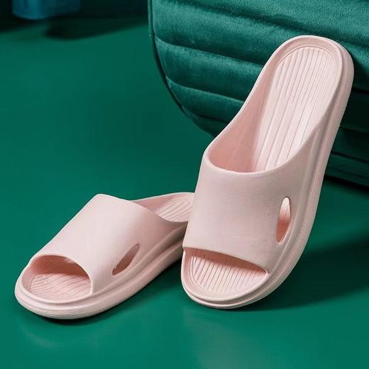 熊诺踩屎感拖鞋女夏天家用防滑浴室洗澡情侣厚底居家居男凉拖夏季外穿 商品图1