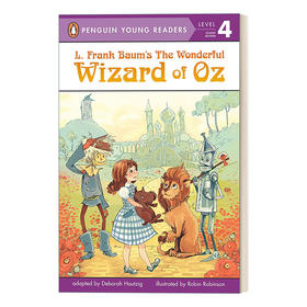 英文原版 L. Frank Baum's Wizard of Oz - Penguin Young Readers Level 4 企鹅青少分级阅读4级 英文版 进口英语原版书籍