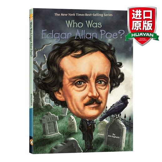英文原版 Who Was EDGAR ALLAN POE 知名作家系列 英文版 进口英语原版书籍 商品图0