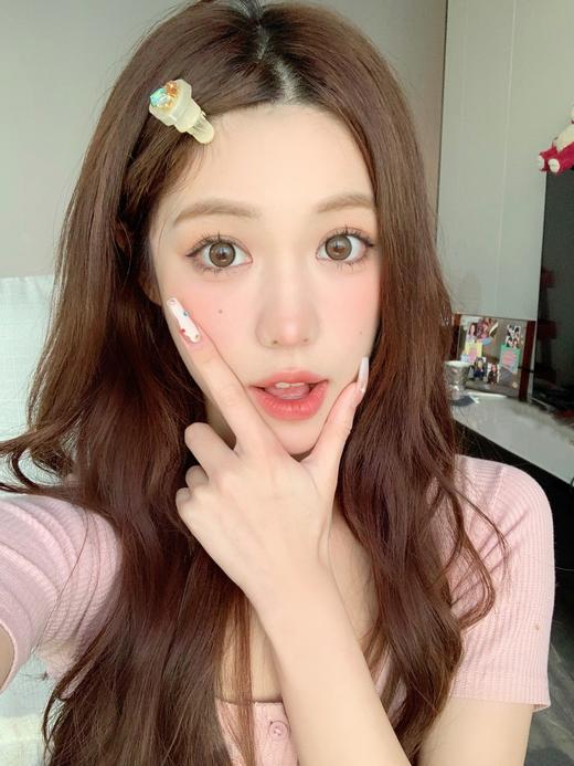 leenscolor 奶油棕 14.2mm 年抛 含硅水凝胶 商品图3