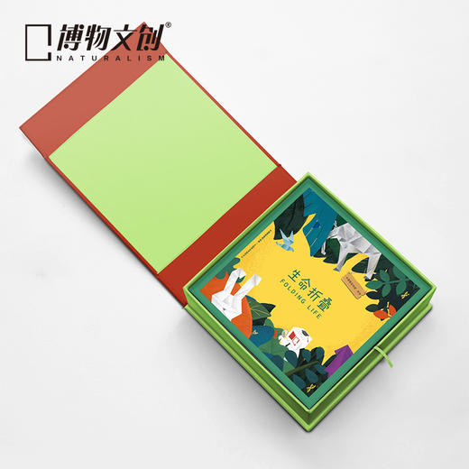 博物文创 生命折叠折纸玩具礼盒儿童节礼物早教科普益智 商品图1