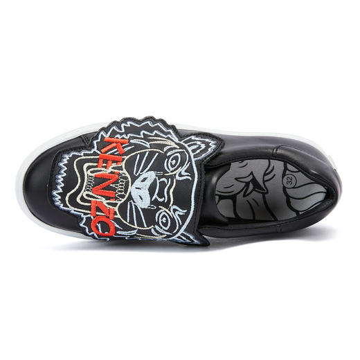 KENZO 高田贤三  KIDS 儿童老虎头刺绣休闲板鞋 K59039 商品图4