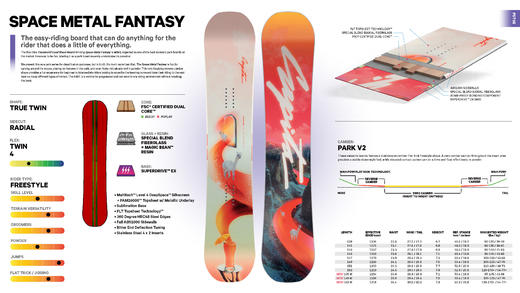 Capita 23-24 【SPACE METAL FANTASY】 FREESTYLE 自由式及公园雪板 139 141 143 145 147 149 商品图3