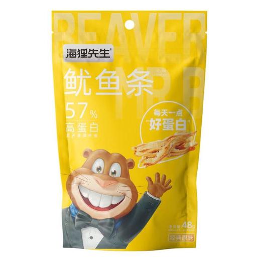 海狸先生鱿鱼条48g 商品图0