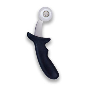 双轮胶条压边器