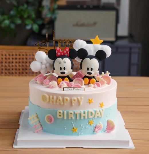 米奇米妮蛋糕B款情侣（双胞胎龙凤胎可用） 商品图1