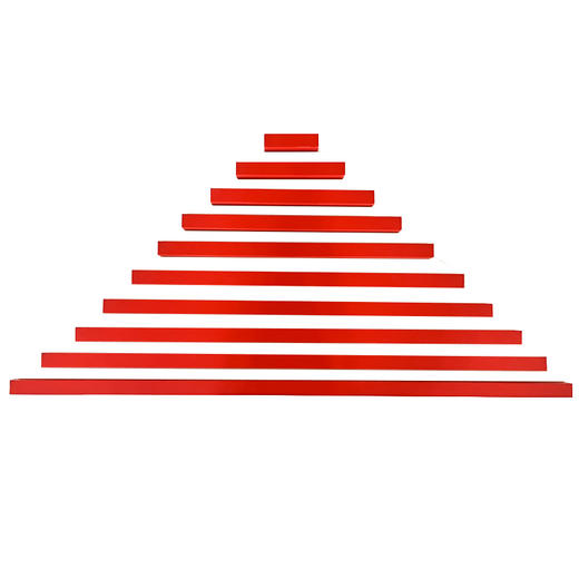 蒙氏教具幼儿园专业版国际版蒙特梭利儿童早教益智玩教具感官长棒 商品图4