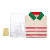 GUCCI 古驰 童装复古条纹翻领logo棉质POLO衫 722401XJEZF 商品缩略图2