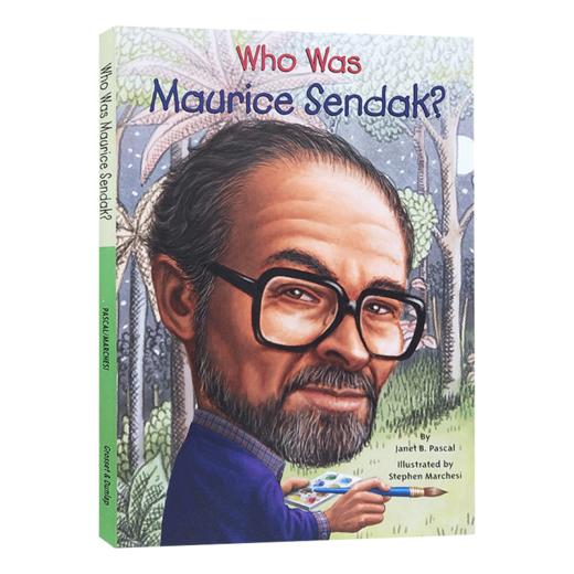 英文原版 Who Was Maurice Sendak 谁是莫里斯·桑达克 知名作家系列 英文版 进口英语原版书籍 商品图1