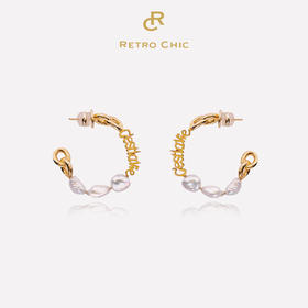 Retro Chic x Daisy Select  C'est La Vie系列 Illusion幻象耳钉