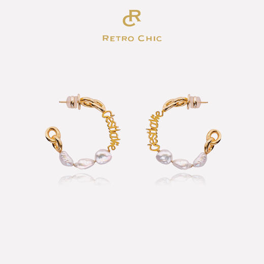 Retro Chic x Daisy Select  C'est La Vie系列 Illusion幻象耳钉 商品图0