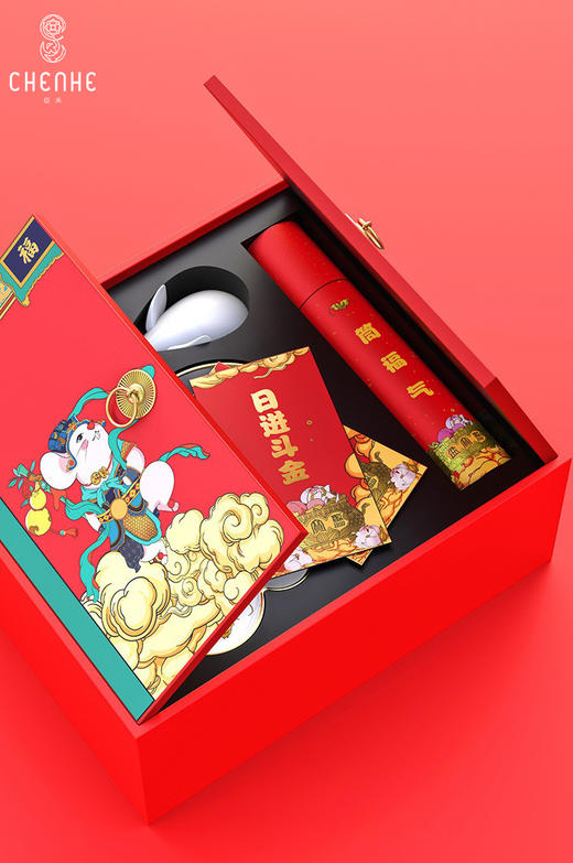 龙贝莱联名国风陶瓷（虎虎生威）礼盒Z211270230 商品图2