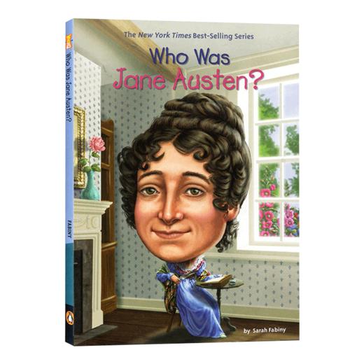英文原版 Who Was JANE AUSTEN 谁是简奥斯汀 知名作家系列 英文版 进口英语原版书籍 商品图1