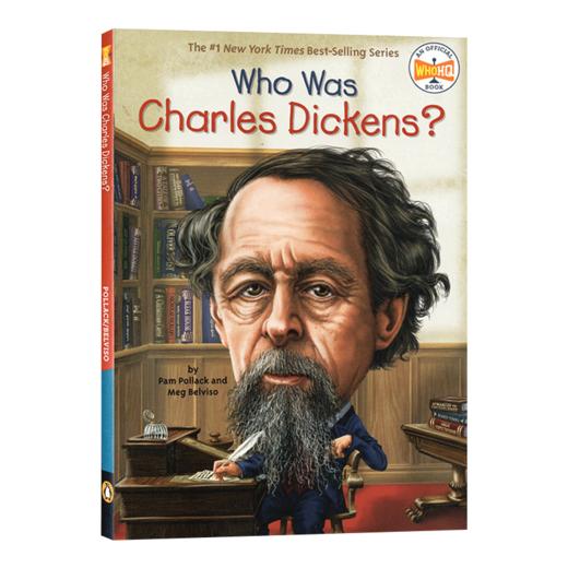 英文原版 Who Was CHARLES DICKENS? 谁是查尔斯·狄更斯 知名作家系列 儿童科普文学 章节书 桥梁书 英文版 进口英语原版书籍 商品图1