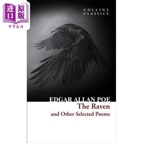 预售 【中商原版】柯林斯经典文学 爱伦坡 乌鸦及其他诗作品 英文原版 The Raven And Other Selected Poems Allan Poe