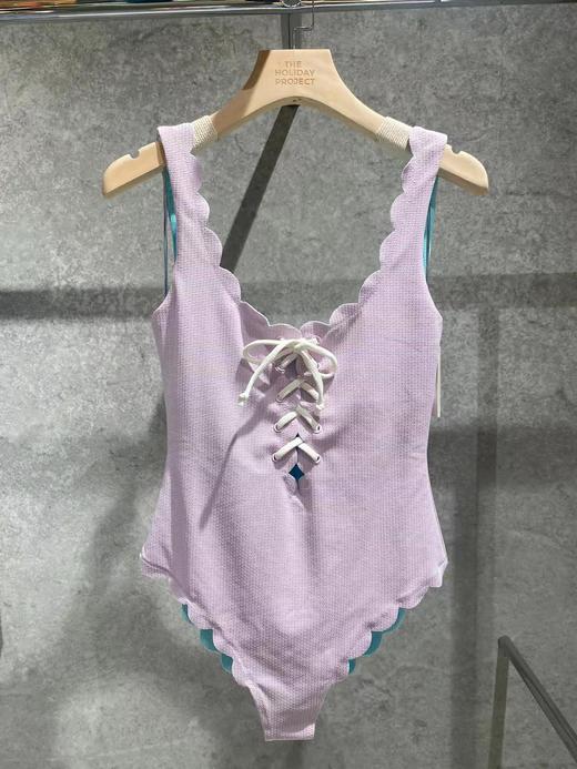 Marysia - PALM SPRINGS TIE MAILLOT-VIOLETTE/AZURE - 女装连体泳衣 - 紫罗兰色/蔚蓝色 商品图0