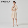 oldcolour2023夏季新款甜美气质小个子短款格纹连衣裙GN21101708 商品缩略图3