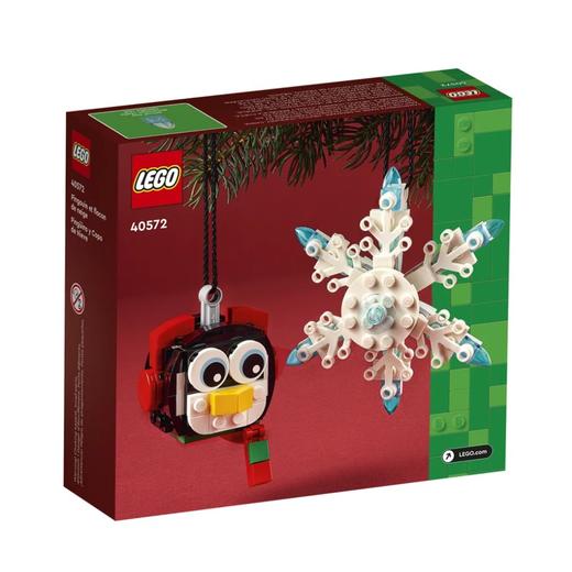 H乐高40572企鹅和雪花圣诞节主题套装拼装积木 商品图1