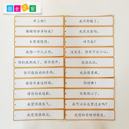 蒙台梭利教具卡片幼儿园《蒙氏语言规范-优雅与礼仪》幼儿操作卡 商品图4