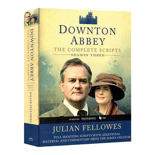 Collins柯林斯 英文原版小说 Downton Abbey Script Book Season 3 唐顿庄园第三季 英剧剧本 电影原著小说书 英文版 进口英语原版书籍 商品图0