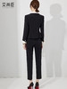 黑色西装套装女春秋小个子教资面试职业装正装通勤西服外套工作服 商品缩略图4
