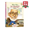 英文原版 Who Was DR. SEUSS 知名作家系列 谁是苏斯博士 儿童科普人物传记 英文版 进口英语原版书籍 商品缩略图0
