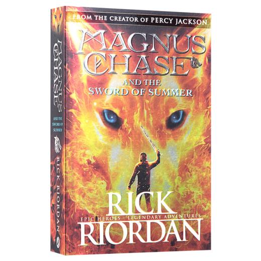 英文原版 Magnus Chase and the Sword of Summer Book 1马格纳斯与仙宫之神1：夏日之剑/马格纳斯与北欧神话 英文版 商品图1