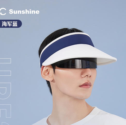 VVC云氧防晒帽空顶款成人户外运动遮阳帽 商品图5