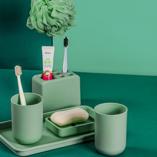 【团购展示】名创优品质感系列卫浴6件套（绿色）SO-WJL1155 商品图0