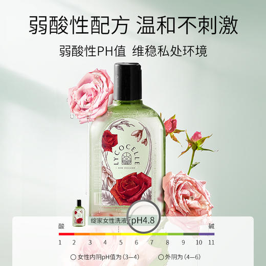 【女性纯露护理液】绽家益生菌女性纯露私处护理洗液220ml (NN21) 商品图2