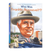 英文原版 Who Was FRANKLIN ROOSEVELT 政治军事领l袖系列 英文版 进口英语原版书籍 商品缩略图1