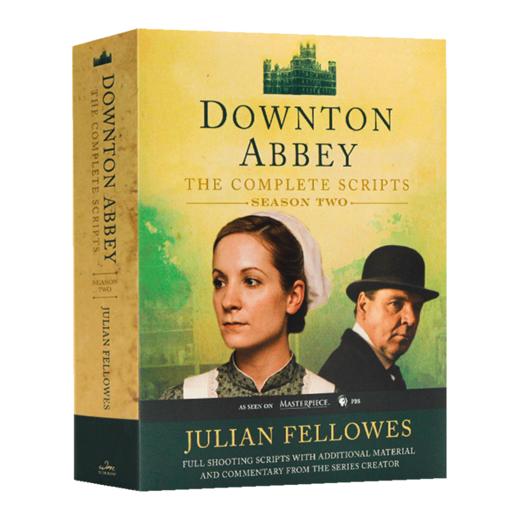 Collins柯林斯 英文原版 Downton Abbey Script Book Season 2 唐顿庄园第二季 电视剧同名小说 英剧剧本 电影原著 英文版 进口英语原版书籍 商品图1