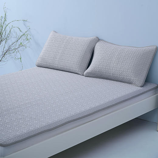 佳丽斯乳胶凉席可折叠软席子冰丝三件套夏凉垫可水洗夏季家用宿舍 商品图13