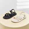 ZHR法式珍珠凉鞋女2023夏季新款仙女气质交叉一字带凉鞋软底轻便 商品缩略图5