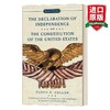 英文原版 The Declaration of Independence and Constitution of the United States 独立宣言与美国宪法 英文版 进口英语原版书 商品缩略图0